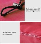 Smilegirl Waterproof Rain Poncho for Mobility Scooters