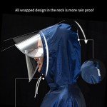 IBLUELOVER Waterproof Rain Poncho for Mobility Scooters