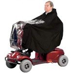 Waterproof Poncho for Mobility Scooters and Wheelchairs