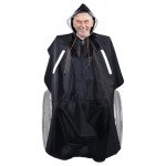 Waterproof Poncho for Wheelchair and Scooter Users