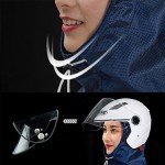 IBLUELOVER Waterproof Rain Poncho for Mobility Scooters