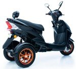 Black 3-Wheeled e-Mobility Scooter Model BEAST