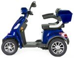 VELECO Faster 4-Wheel Mobility Scooter - Blue