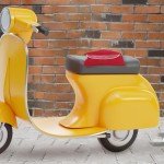 Hooded Rain Poncho for Mobility Scooters - Rose Red