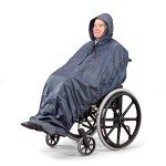 Waterproof Hooded Poncho for Wheelchairs & Scooters
