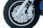 3-Wheel Electric Mobility Scooter with Accessories (Blue)