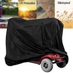 Heavy Duty Waterproof Mobility Scooter Cover with Bag