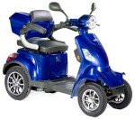 VELECO Faster 4-Wheel Mobility Scooter - Blue