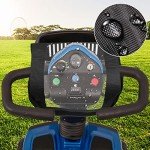 Waterproof Mobility Scooter Control Panel Cover - Black