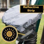 Waterproof Bag and Cover for Mobility Scooter Basket
