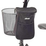 Removable Storage Bag for Mobility Scooter Tiller