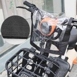 Waterproof Mobility Scooter Control Panel Cover - Black