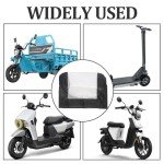 Waterproof Mobility Scooter Tiller Cover with Clear Panel
