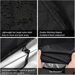 Durable Waterproof Mobility Scooter Cover with Storage Bag