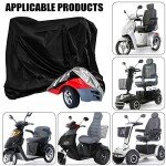 Durable Waterproof Mobility Scooter Cover with Storage Bag
