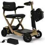 AutoFold Executive 2.0 Folding Mobility Scooter - Champagne