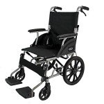 Lightweight Folding Aluminium Wheelchair with Hand Brake