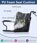 NOMIGO Lightweight Folding Travel Wheelchair for Seniors