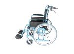 Lightweight Folding Self-Propelled Wheelchair with Brakes