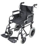 Aidapt Swallow Deluxe Steel Attendant Wheelchair