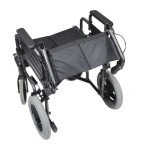 Aidapt Swallow Deluxe Steel Attendant Wheelchair