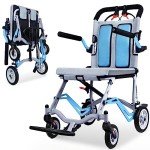 Tripaide Ultra Lightweight Folding Wheelchair for Adults