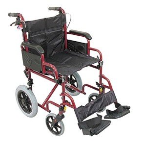 Aidapt Lightweight Folding Attendant Propelled Wheelchair