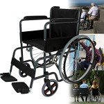 Lightweight Folding Self-Propelled Wheelchair for Easy Mobility