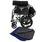 Lightweight Folding Aluminium Wheelchair with Hand Brake