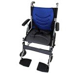 Lightweight Folding Aluminium Wheelchair with Hand Brake