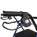 Lightweight Folding Rollator with Basket for Seniors