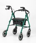 Days Lightweight Folding Four-Wheel Walker with Seat
