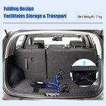 COSTWAY Folding Mobility Walker with Seat and Storage