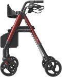 Active8 Wellness Lightweight 4-Wheel Rollator Walker