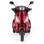 VELECO ZT15 Electric Tricycle Mobility Scooter - Red
