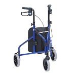 Drive Devilbiss Ultralight Blue Tri-Walker with Bag