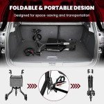 Lightweight 3-Wheel Folding Mobility Walker with Bag