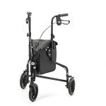 Lightweight Tri-Wheel Mobility Walker with Bag