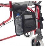 Lightweight Tri Walker Rollator with Seat and Bag