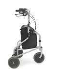 Tri-Wheel Folding Walker with Adjustable Height