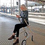 Byacre Carbon Ultralight Walker with Seat 4.8 kg