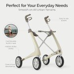 Byacre Carbon Ultralight Walker with Seat 4.8 kg
