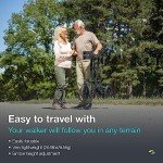 Helavo Foldable All Terrain Walker with Seat