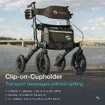 Helavo Foldable All Terrain Walker with Seat