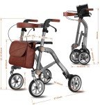 Uplivin Trive 4-Wheel Rollator with Seat