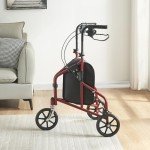 Panana Lightweight Folding Mobility Walker - Blue