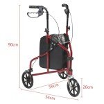 Panana Lightweight Folding Mobility Walker - Blue