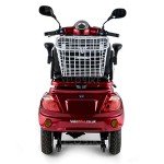 VELECO ZT15 Electric Tricycle Mobility Scooter - Red