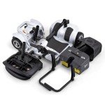 Portable 4mph Split Mobility Scooter - Silver