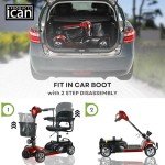 iCAN X-02 Lightweight Portable Mobility Scooter